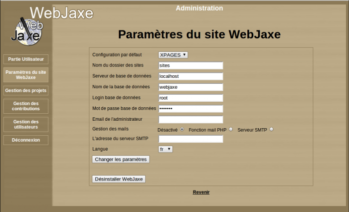 ecrans_webjaxe/parametres.png