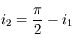 i_2 = \frac{\pi}{2}-i_1