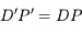 D'P' = DP